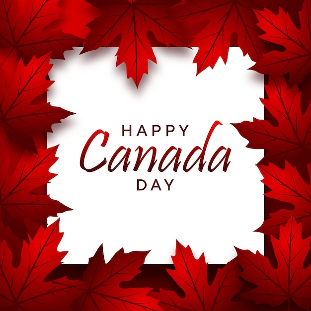 Vector esdoornblad voor canada day