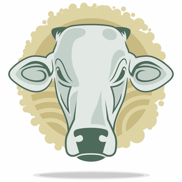 Vector esoteric bull face