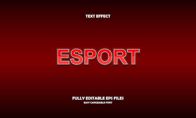 esport text effect