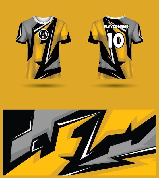 Esports Gaming T Shirt Jersey template