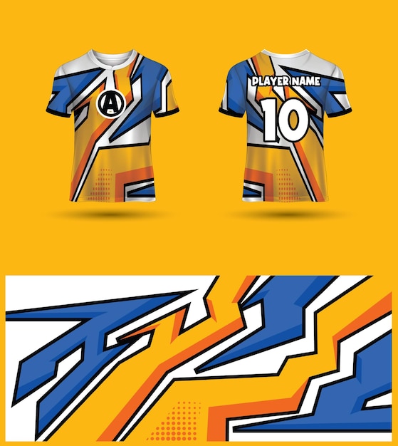 Esports Gaming T Shirt Jersey template