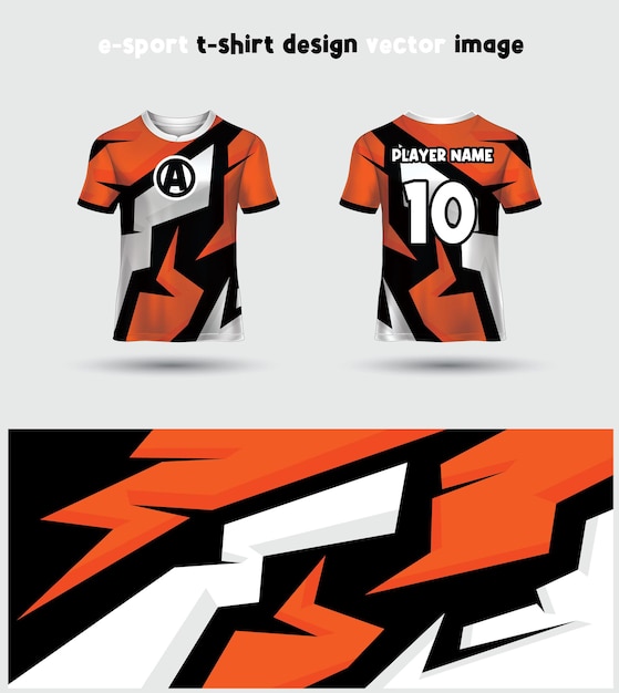 Esports Gaming T Shirt Jersey template