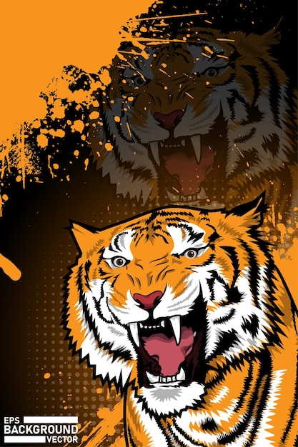 Esports style animal shirt background image design