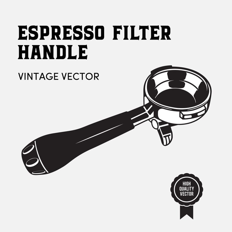 Vector espresso filter handle 