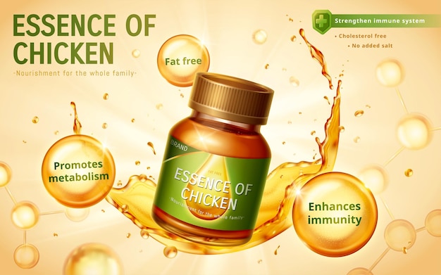 Essence of chicken promo banner