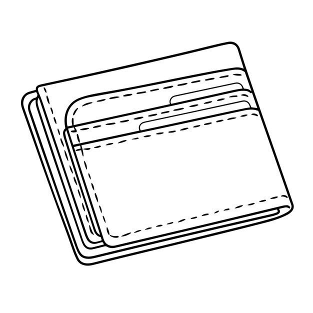 Vector essential accessory symbol clean line art design element