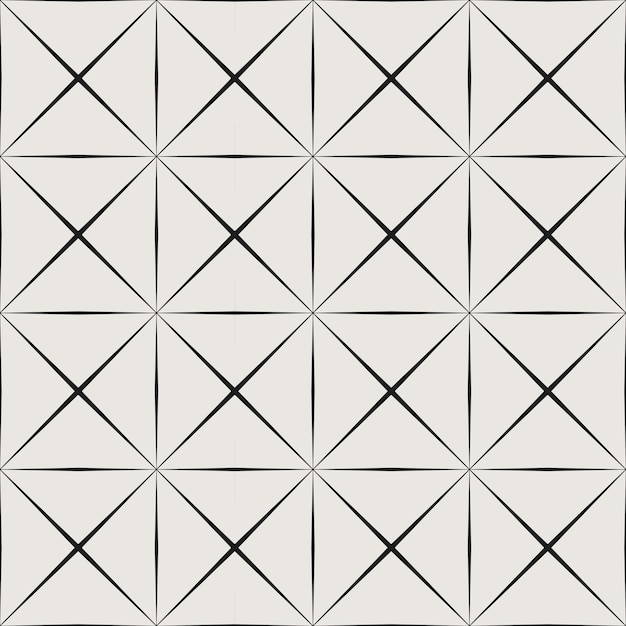 Essential monochrome geometric seamless vector pattern Neutral geometry multiuse repeating pattern