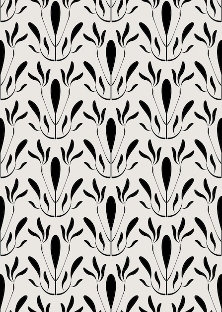 Essential monochrome geometric seamless vector pattern Neutral geometry multiuse repeating pattern