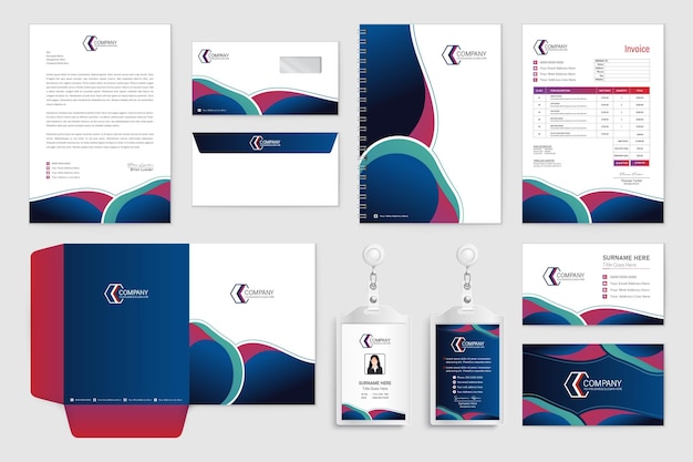 Essential stationery templates for big businesses