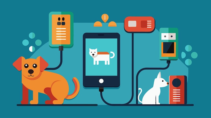 Vector an essential for techsavvy pet owners this charging station streamlines the charging process for all