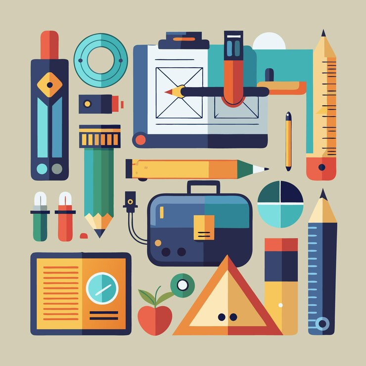 Vector essential tools for creative professionals a comprehensive design kit for modern workflows