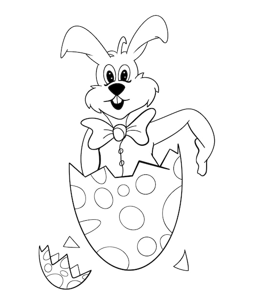 Ester Rabbit Coloring Page