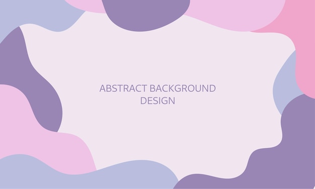 Esthetische abstracte achtergrond met zachte pastelkleur. Organische vormen op kunstachtergrond.