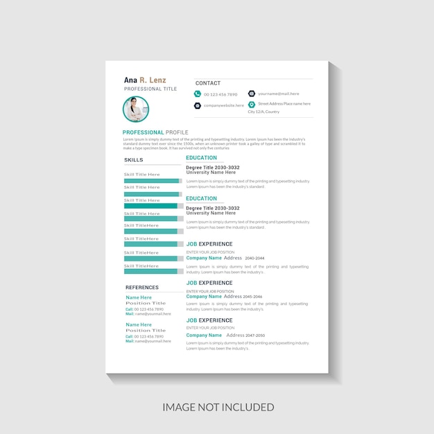 esume design template