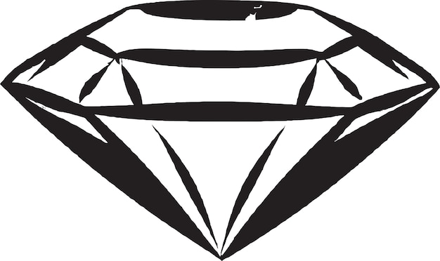 Vettore eleganza eterna diamond vector icon logo design