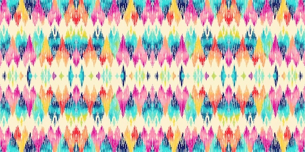 민족 추상 ikat artcolorful seamless pattern in tribalfolk embroidery아름다운 민족 추상