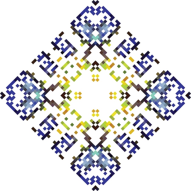 Ethnic boho ornament Tribal pattern Folk motif