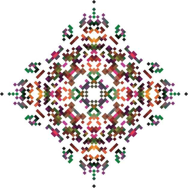 Ethnic boho ornament Tribal pattern Folk motif