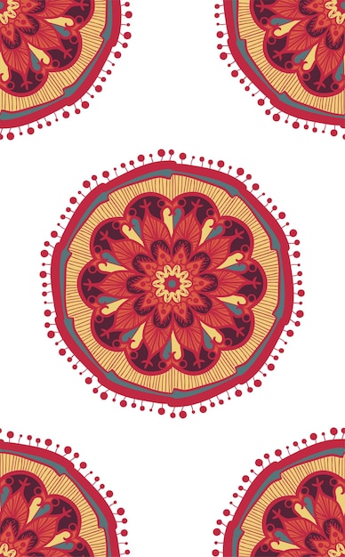 Ethnic Boho Seamless Pattern