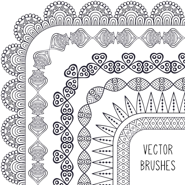 Ethnic brush collection