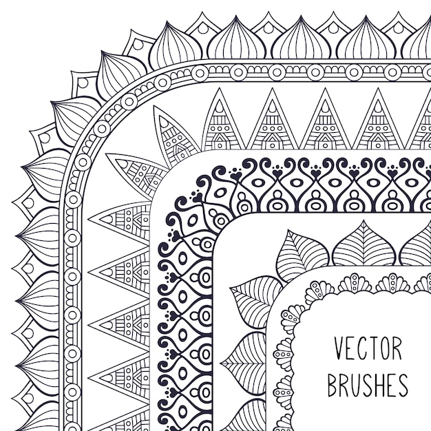 Ethnic brush collection