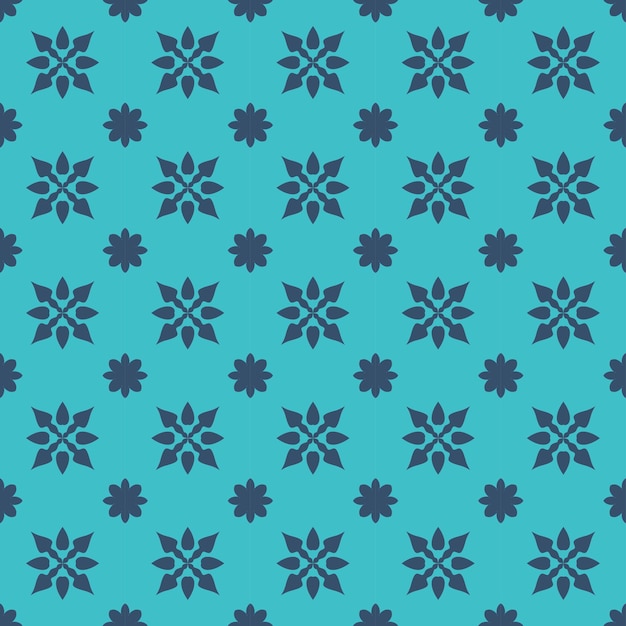 Ethnic floral seamless pattern vector floral background