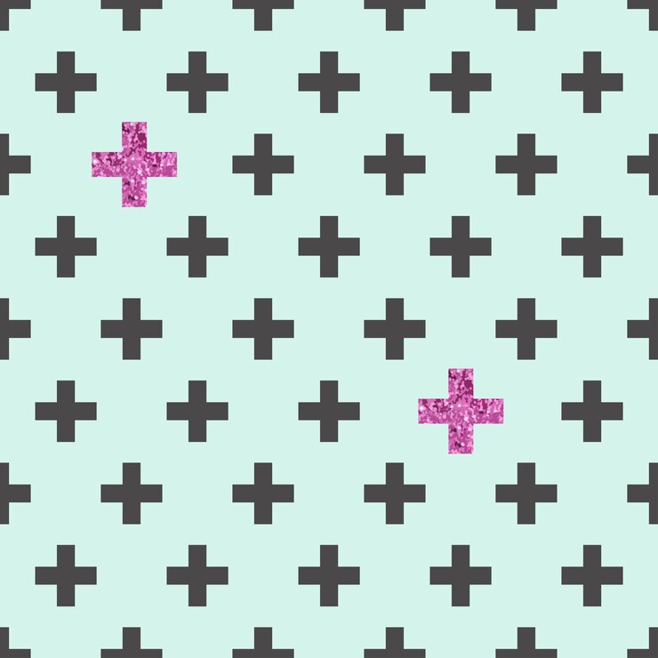 Vector ethnic motif scandi style. vector seamless pattern.