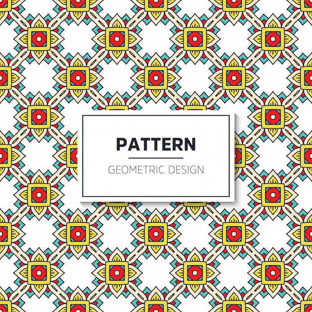 Motivo etnico seamless pattern