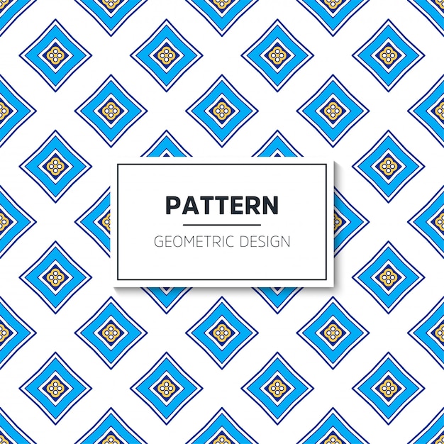 Ethnic motive seamless pattern