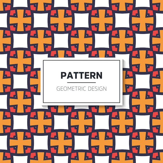 Ethnic motive seamless pattern