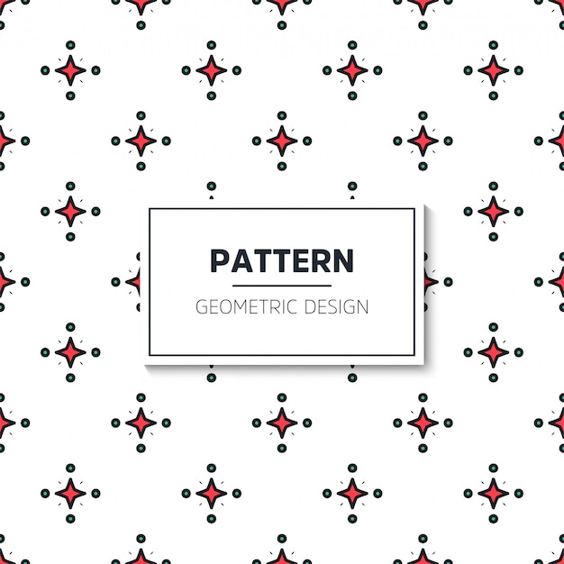 Ethnic motive seamless pattern