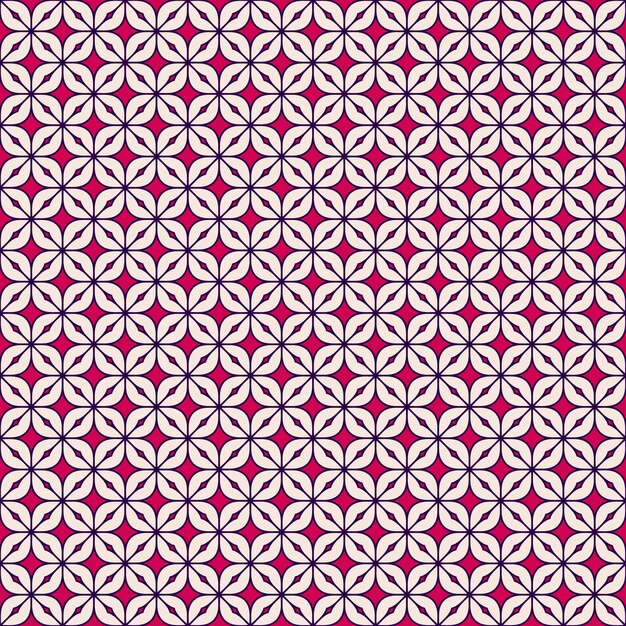 Ethnic motive seamless pattern