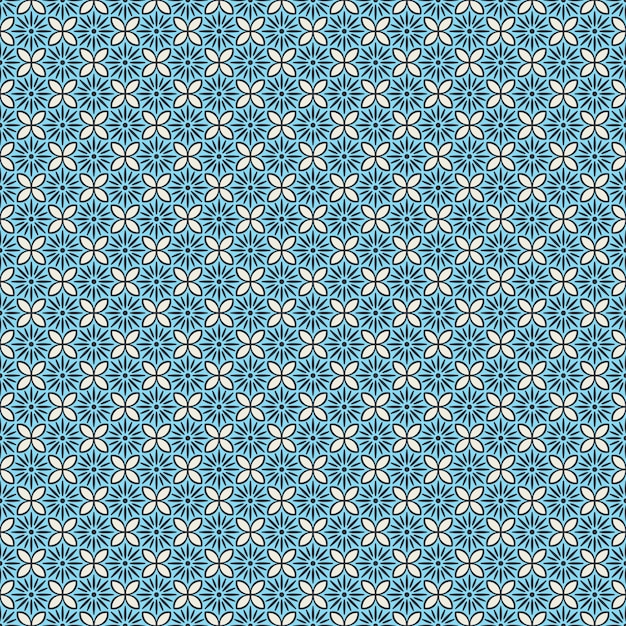 Ethnic motive seamless pattern