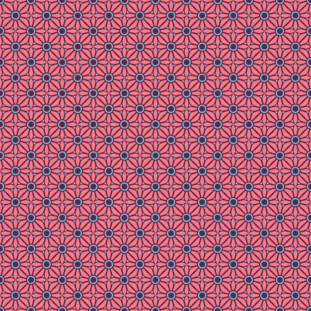 Vector ethnic motive seamless pattern