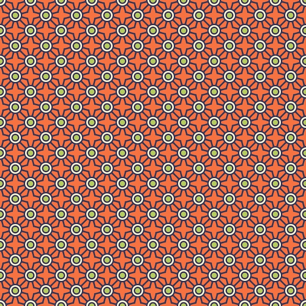 Ethnic motive seamless pattern