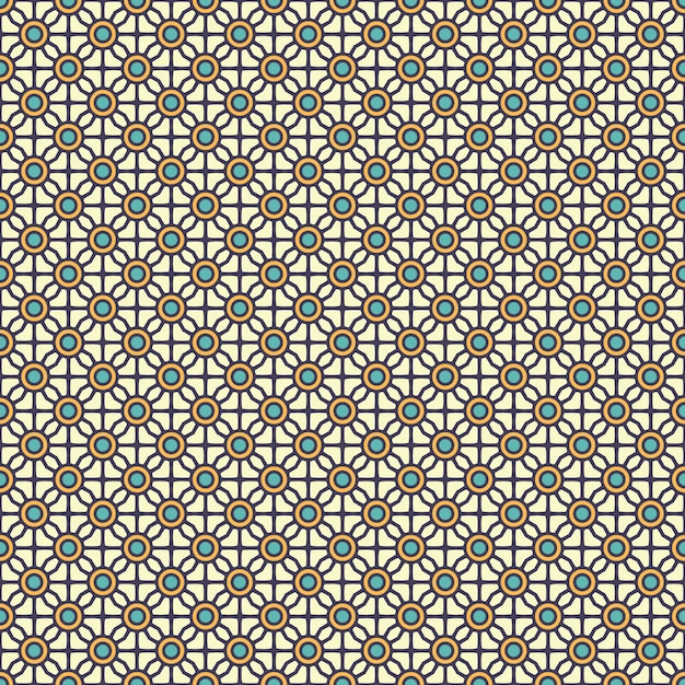 Ethnic motive seamless pattern