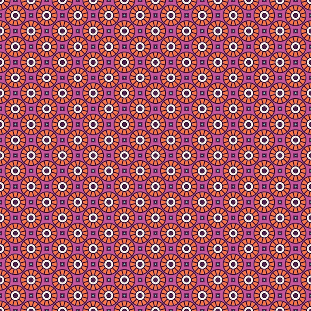 Ethnic motive seamless pattern