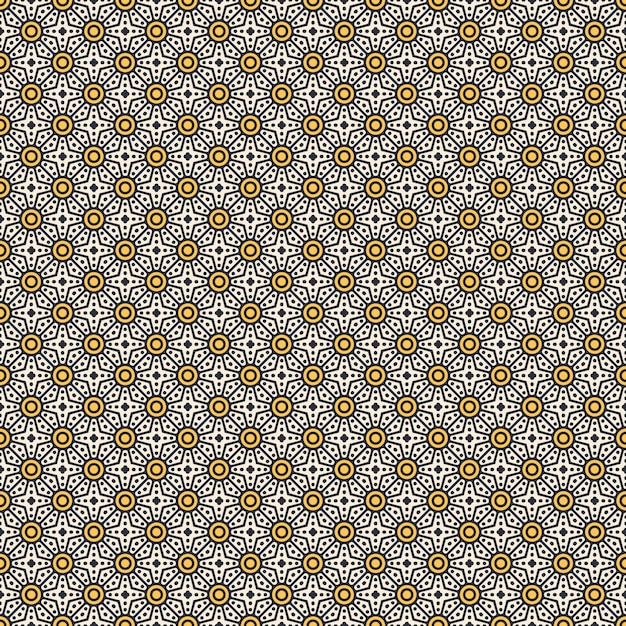 Ethnic motive seamless pattern