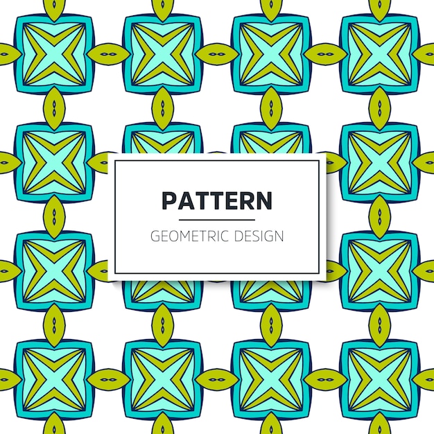 Ethnic motive seamless pattern