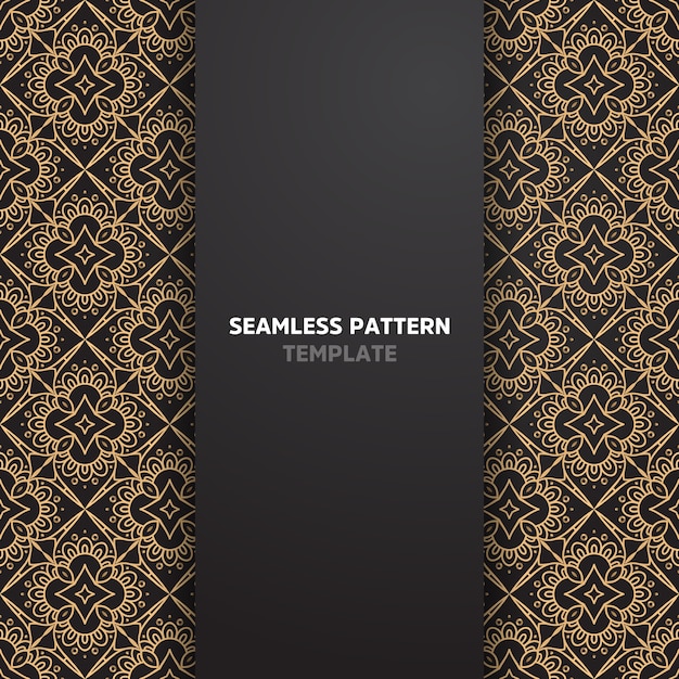 Motivo etnico seamless pattern