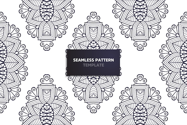 Motivo etnico seamless pattern