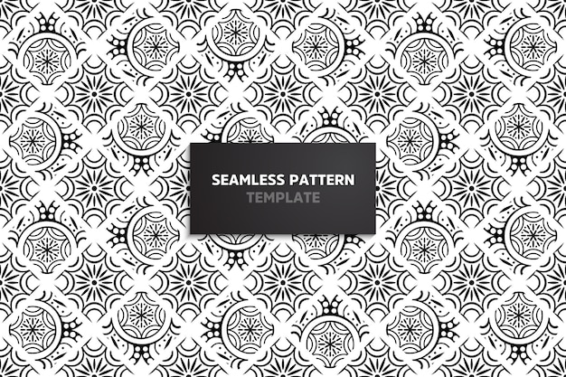 Motivo etnico seamless pattern