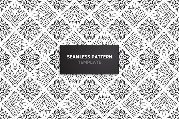 Motivo etnico seamless pattern