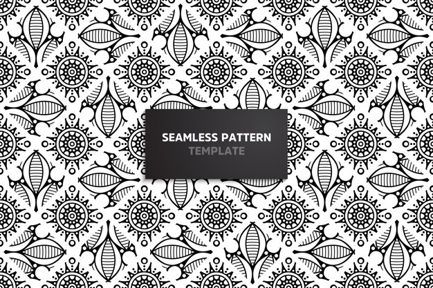 Motivo etnico seamless pattern