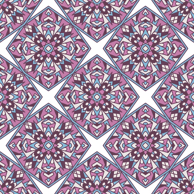 ethnic motive seamless pattern.