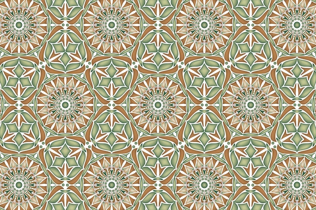 Ethnic pattern background with abstract texture