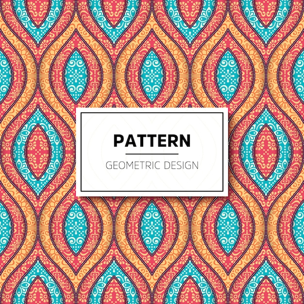 Ethnic pattern design