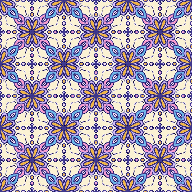 Ethnic pattern Moroccan pattern Tile pattern