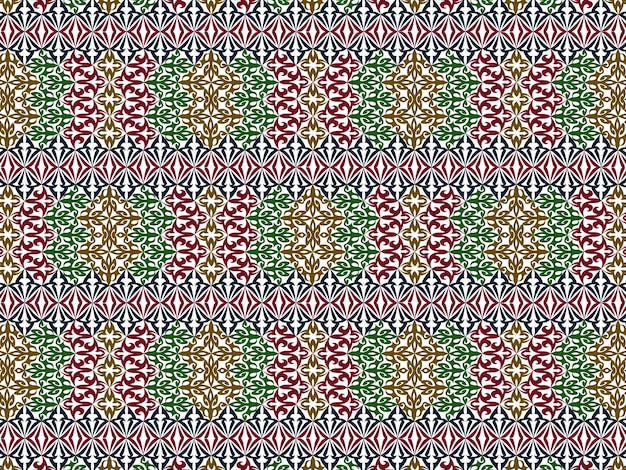 Ethnic pattern seamless luxury modern