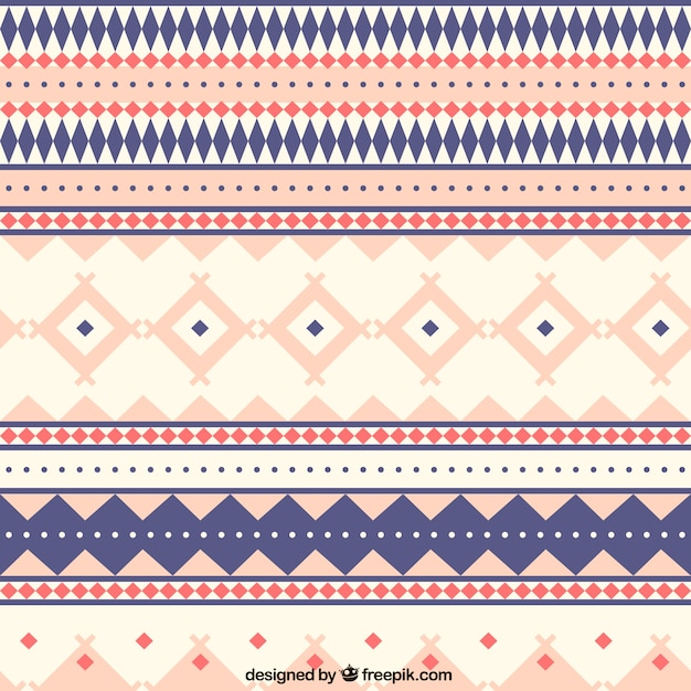 Vector ethnic pattern